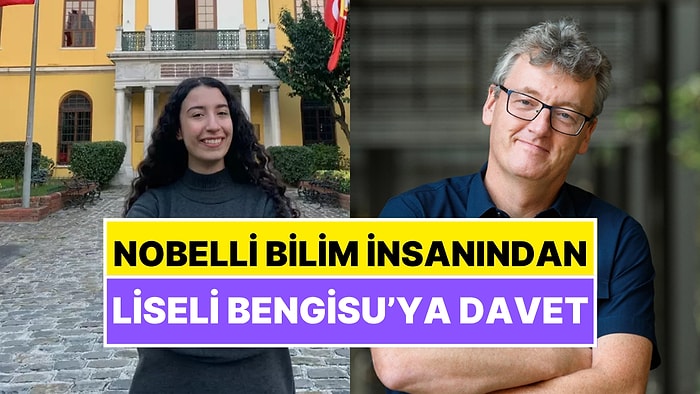 LGS Birincisi Bengisu İcadıyla Altın Madalya Aldı! Nobel Ödüllü Profesör ABD’ye Davet Etti