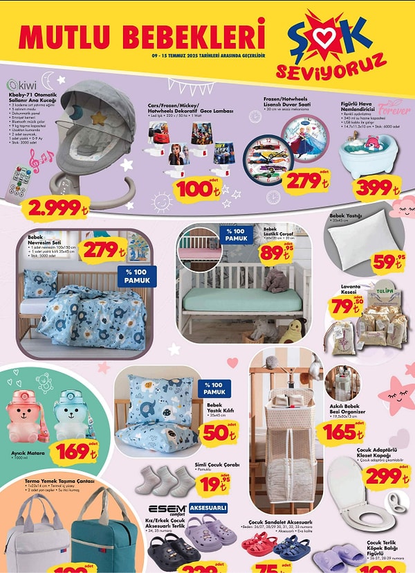 Kiwi Otomatik Sallanır Ana Kucağı 2.999 TL