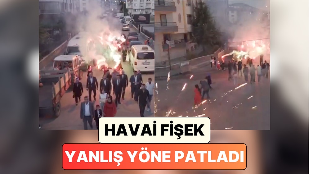 Son Dönemin Modası Havai Fişekli Kız İsteme Merasiminde Aile Felaketin Eşiğinden Döndü