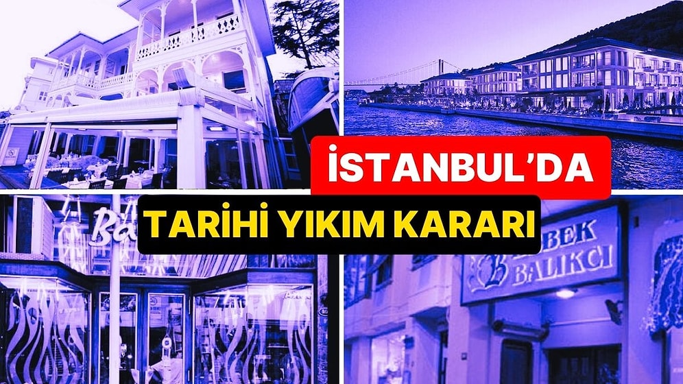 Bebek Otel, Mandarin Otel ve Ottoman Otel: İstanbul Boğazı’nda Büyük Yıkım Kararı