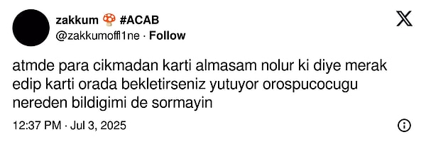 Bunlar hep deneyim...