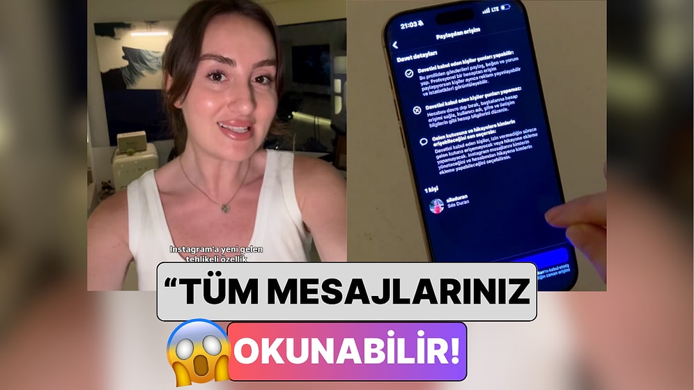 Yine Neler Oluyor? Bir İçerik Üreticisi Instagram'ın Yeni ve Tehlikeli Özelliği ile İlgili Uyarıda Bulundu!