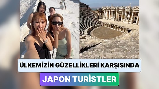 Ülkemizin Turistik Mekanlarını Gezen Japon Turistler Hayranlıklarını Çektikleri Bir Video ile Paylaştı