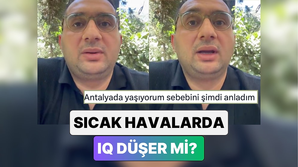 Meğer Sebebi Buymuş! Harvard'ın Yaptığı Araştırmaya Göre Sıcak Havalar IQ'muzu Etkiliyor