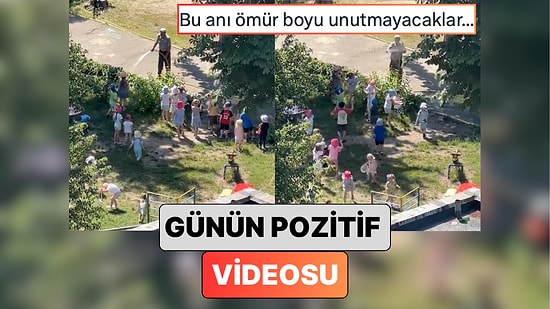 Bahçe Sularken Çocukların "Bizi de Islatır mısın?" Ricasını Kırmayan Amcanın Yarattığı Neşe Kalpleri Isıttı