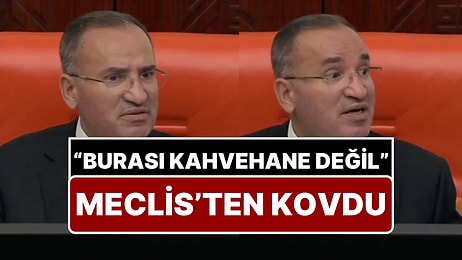 Meclis’te Dikkat Çeken Anlar: AKP’li Bekir Bozdağ TBMM'de Kahkaha Atan AKP’li Vekili Kovdu