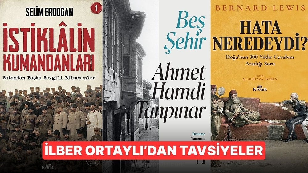 İlber Ortaylı’nın Amazon Prime Day Fırsatlarından Kitap Tavsiyeleri