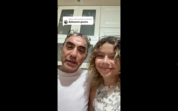 "Evet gururum, çünkü bugüne kadar beni hiç incitmedi"