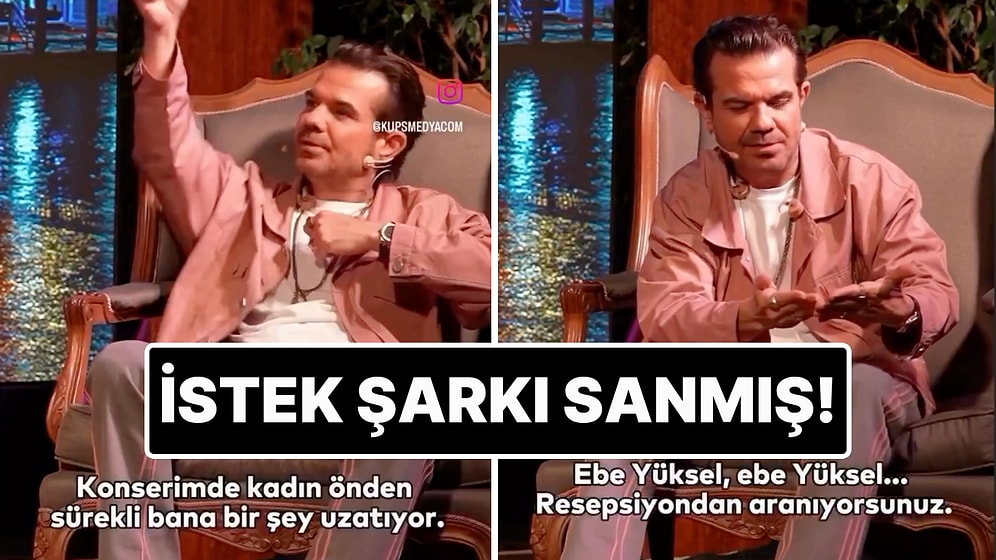 İstek Şarkı Sandı Gerçek Başka Çıktı: Kenan Doğulu Konserine Katılan Ebe Hayranıyla Yaşadığı Anlarla Güldürdü!