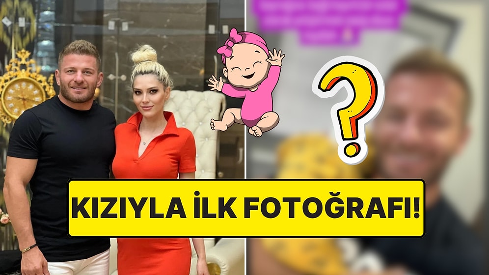 İlk Fotoğraf Geldi: Survivor İsmail Balaban ve İlayda Şeker'in Kızları Dünyaya Geldi!