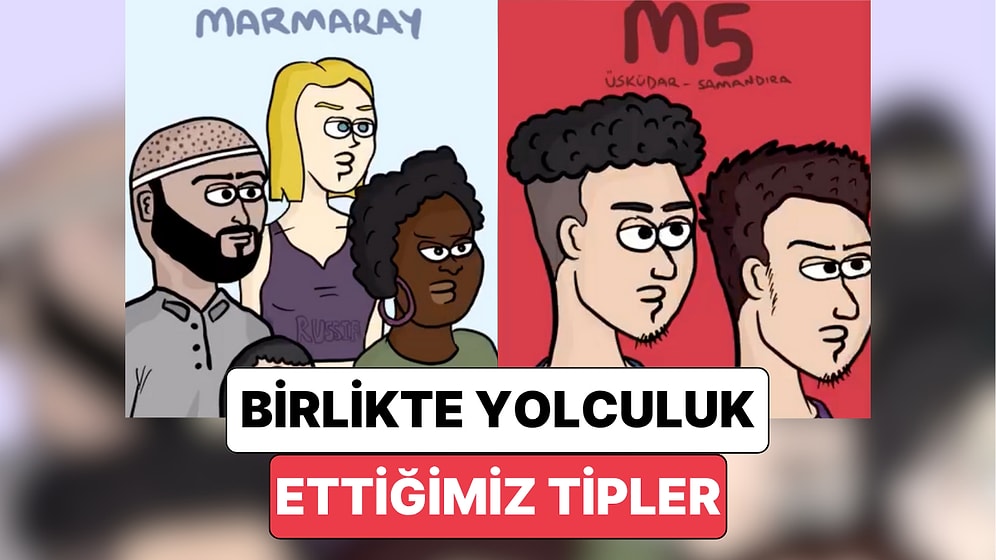 Bir Çoğu Tanıdık Gelecek: Bir Karikatürist İstanbul’daki Ulaşım Araçlarına Göre Yolcu Tiplemelerini Çizdi