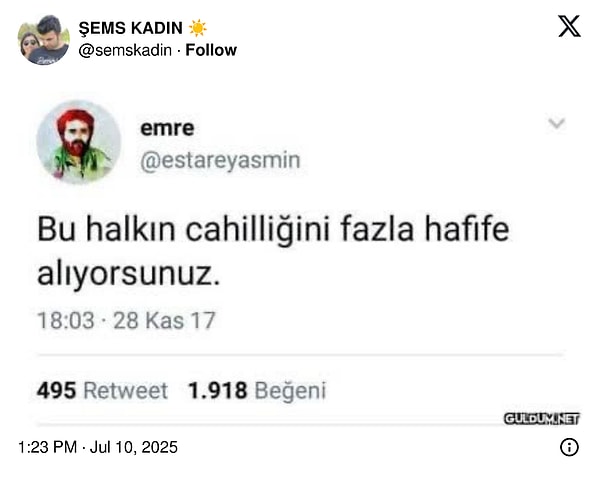 X kullanıcıları bu olayı konuştu...