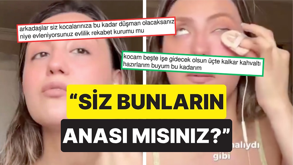 Kocasına Yemek Yapan Kadınları Eleştiren İçerik Üreticisi Tepkilerin Odağı Oldu