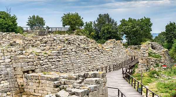 Prominent Structures in the Troy Archaeological Site