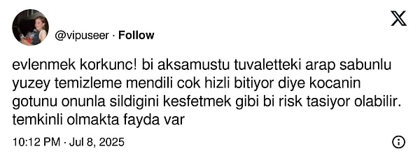 Bir de uyarı geldi!