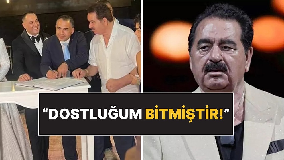 İmparator Sinirli: İbrahim Tatlıses 5 Yıllık Korumasını ve "Kirvem" Dediği Metin Cantimur'u Bir Kalemde Sildi!