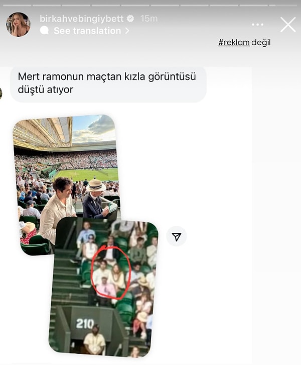 Derken, yeni bir aşk söylentisi patladı.