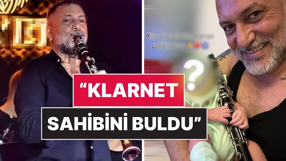Minik Hüsnü Klarneti Devraldı: Hüsnü Şenlendirici Torunuyla İlk Karesini Paylaştı!