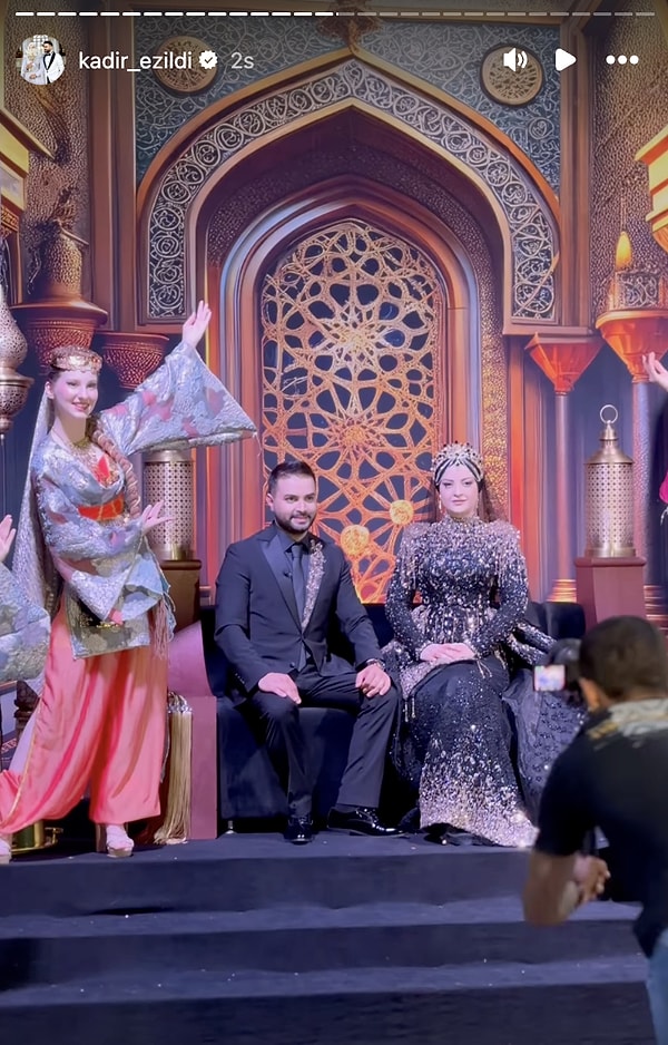 Görkemli nişan, söz ve evlilik teklifinin ardından Ezildi çifti, 5 Mayıs’ta nikah masasına oturmuştu.