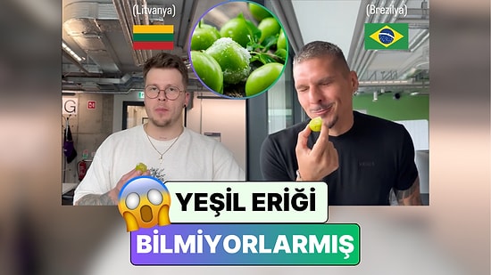 Yabancı İş Arkadaşlarını Ülkemizin Yiyecekleri ile Tanıştıran İçerik Üreticisi Şimdi de Tuzlu Erik Denetti