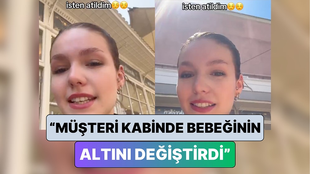 Bir Kadın Çalıştığı Mağazanın Kabininde Bebeğinin Altını Değiştiren Kadına Söylendiği İçin İşten Atıldı