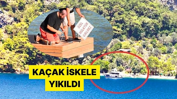 Şahan Gökbakar'ın evinin önüne yaptırdığı kaçak iskelenin akıbeti belli oldu.