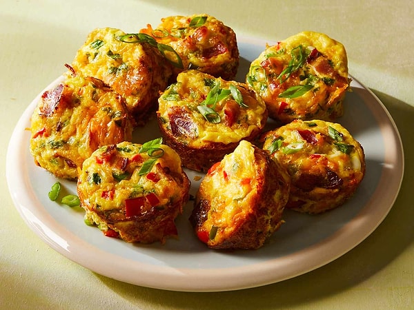 Yumurta Muffin & Muzlu Yulaf Cipsi!