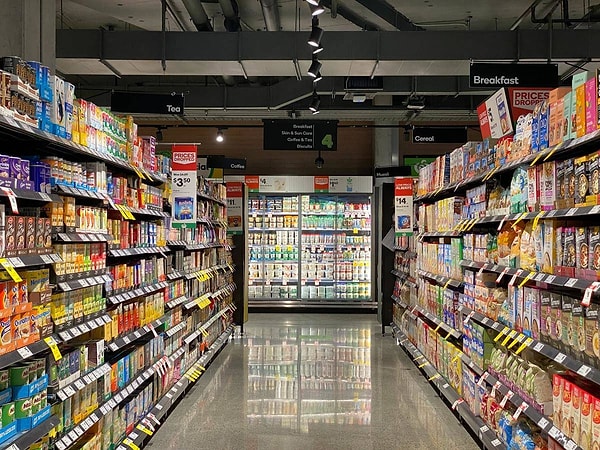 Marketlerde her metrekare ürün satışı için optimize edilir.