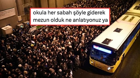 Üniversiteye Otobüsle Gitmeye Utanan X Kullanıcısına Mahşeri Aratmayan Metrobüsle Yanıt Veren Mizahşörler