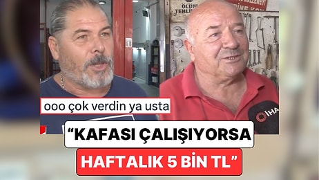 Verdikleri Ücretler Tepki Çekti: Sanayiciler Gençlerin Ücretleri Beğenmediğini, Çırak Bulamadıklarını Söyleydi
