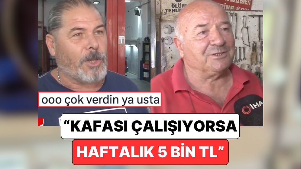 Verdikleri Ücretler Tepki Çekti: Sanayiciler Gençlerin Ücretleri Beğenmediğini, Çırak Bulamadıklarını Söyleydi