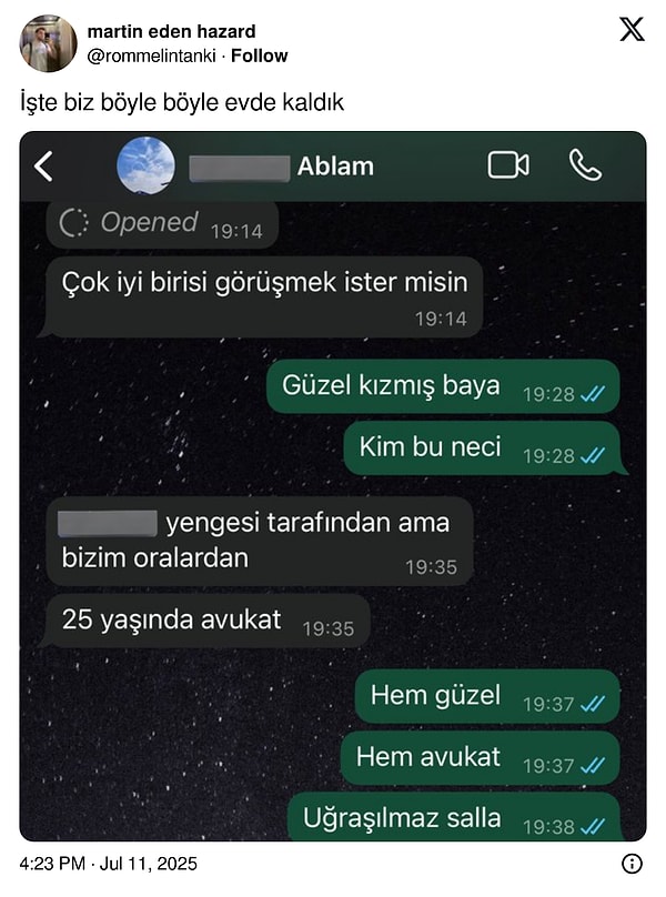 İyi başlamıştın halbuki
