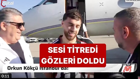 Orkun Kökçü Beşiktaş'taki İlk Röportajında Gözyaşlarına Hakim Olamadı