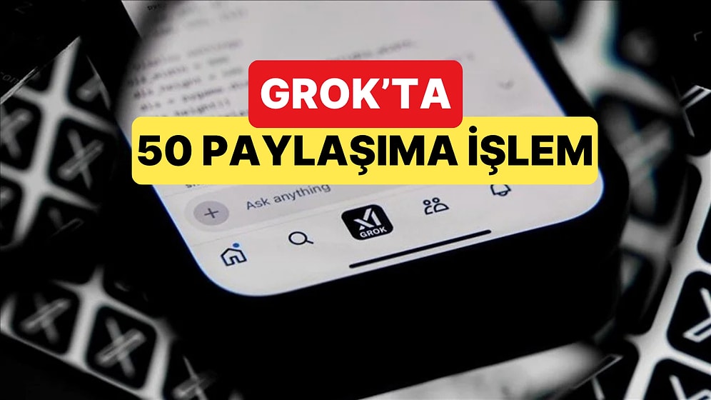 Grok'un 50 Paylaşımına İşlem Yapıldı, Bir Kısmı Silindi Bir Kısmı Görünmez Hale Getirildi