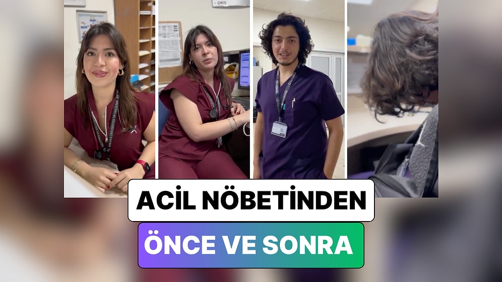 Acil Doktorlarının Nöbetten Önce ve Sonra Çektikleri Videolar Mesleklerinin Zorluğunu Ortaya Koydu