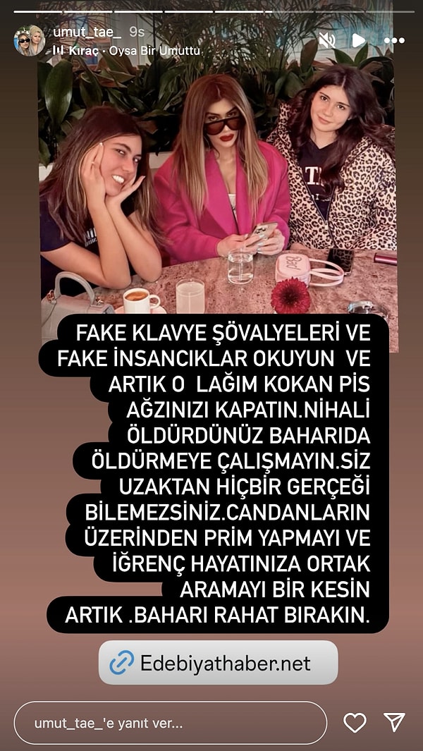 Geçtiğimiz günlerde Bahar Candan’ın Mersin’de görüntülenmesi ise yeni bir tartışmayı beraberinde getirdi.