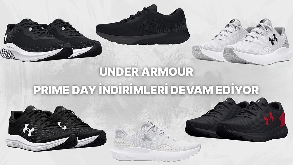 Under Armour Ayakkabılarda Amazon Prime Day'e Özel Şahane İndirimler