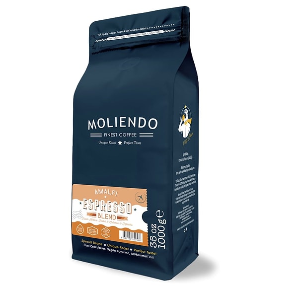 Moliendo Finest Coffee Amalfi Espresso Blend Kahve