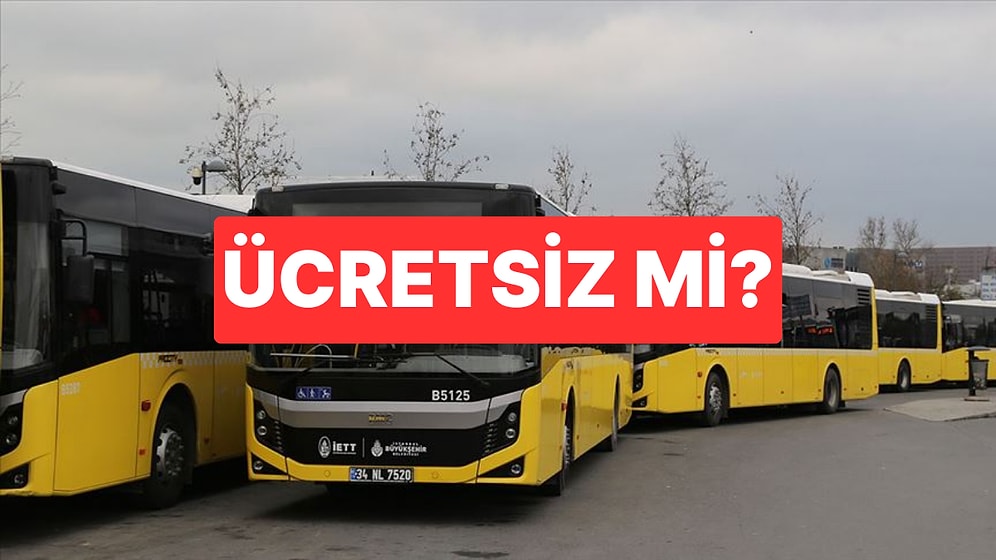 15 Temmuz Toplu Taşıma Ücretsiz mi? 15 Temmuz'da İstabul, Ankara, İzmir Ulaşım Bedava mı?