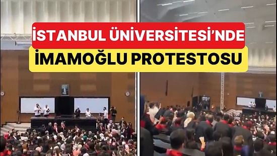 İstanbul Üniversitesi’nde İmamoğlu Protestosu: Öğrenciler Yönetimi Konuşturmadı