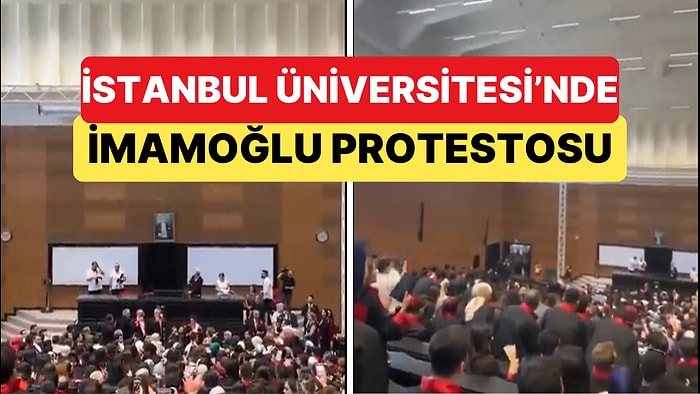 İstanbul Üniversitesi’nde İmamoğlu Protestosu: Öğrenciler Yönetimi Konuşturmadı