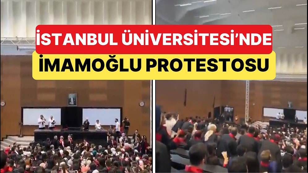İstanbul Üniversitesi’nde İmamoğlu Protestosu: Öğrenciler Yönetimi Konuşturmadı