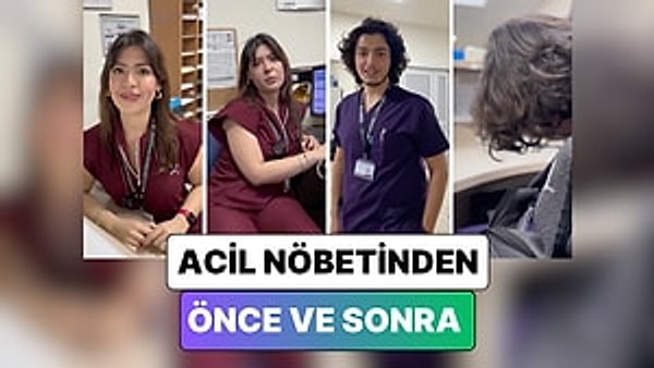 Acil Doktorlarının Nöbetten Önce ve Sonra Çektikleri Videolar Mesleklerinin Zorluğunu Ortaya Koydu