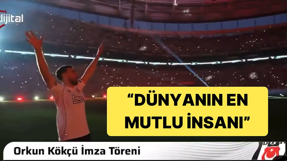 “Sevgili Ailem...” Orkun Kökçü Beşiktaş’a Gözyaşlarıyla ‘Merhaba’ Dedi