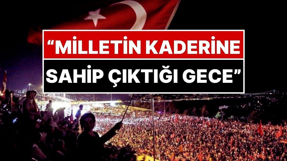 15 Temmuz Darbe Girişiminin Üzerinden 9 Yıl Geçti: Adalet Bakanı Yılmaz Tunç'tan Açıklamalar