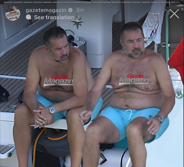 Gazetemagazin'den Umut Enver'in kadrajına yakalanan Ata Demirer 30 kilo vermesinin ardından tatilde kameralara yakalandı.