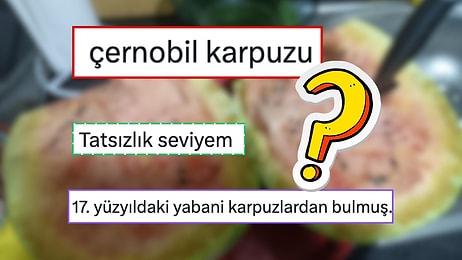 Aldığı Karpuzla Görenlere "Çernobil’den Kalma" Dedirten X Kullanıcısı Goygoycuların Diline Düştü