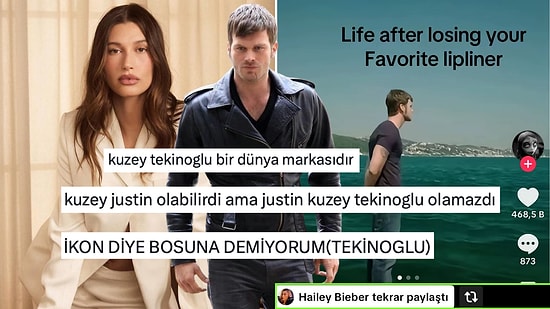 Hailey Bieber'in TikTok Hesabından Paylaştığı Kuzey Güney'deki Kıvanç Tatlıtuğ'lu Sahne X'te Gündem Oldu