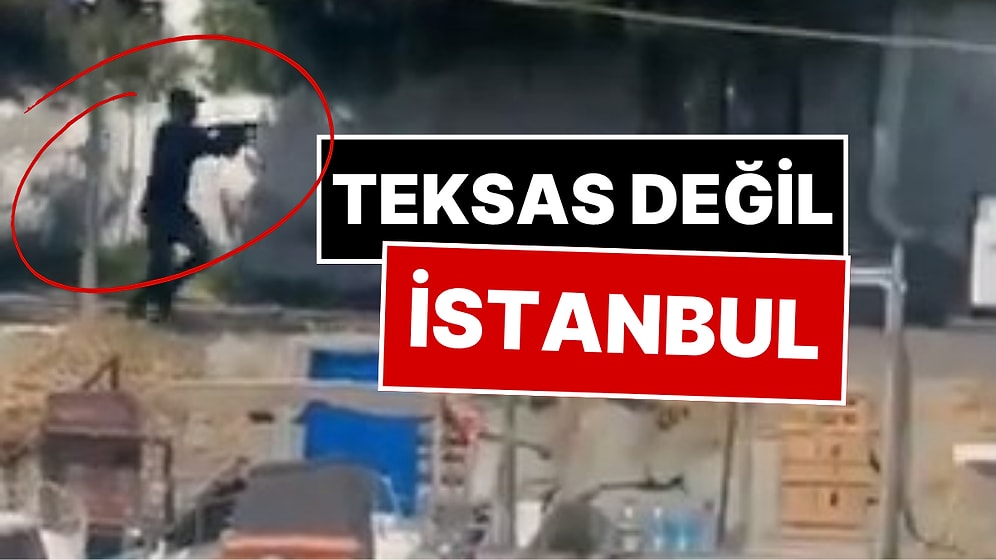 Megakentin Göbeğinde Akıl Almaz Olay: İstanbul'da Uzun Namlulu Silahlarla Çatışma Anı Kameralarda