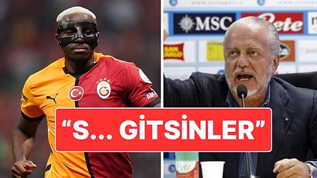 Osimhen Transferinde Kriz: Dünya Devi İddiası ve Napoli Başkanının Skandal Sözleri!